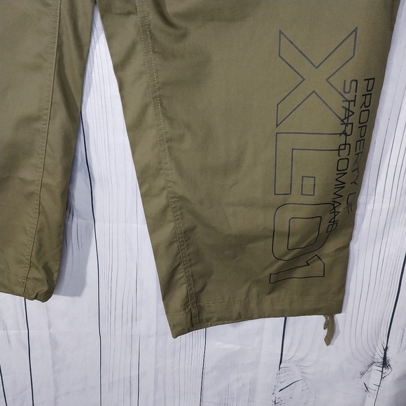 Disney Buzz Lightyear star command Olive Green Cargo pants NWT - Picture 13 of 16